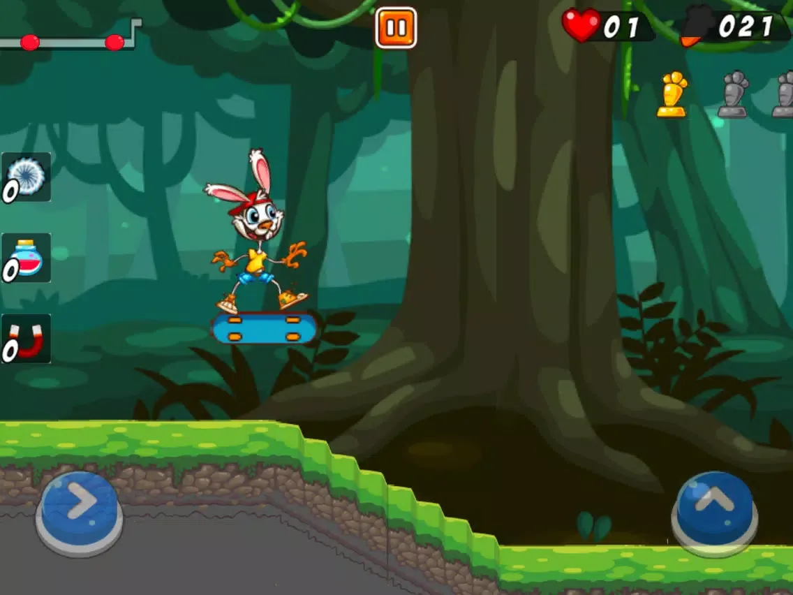 صور bunny adventure : skater time iPad 