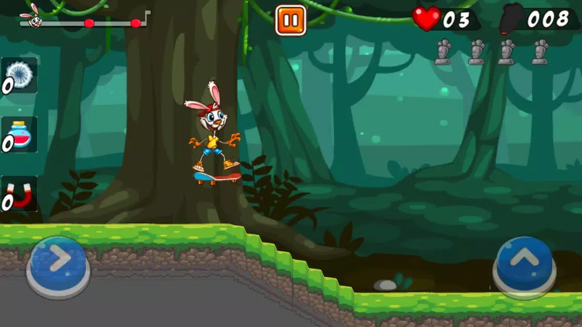 صور bunny adventure : skater time