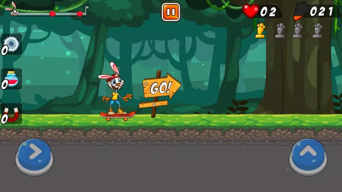 صور bunny adventure : skater time