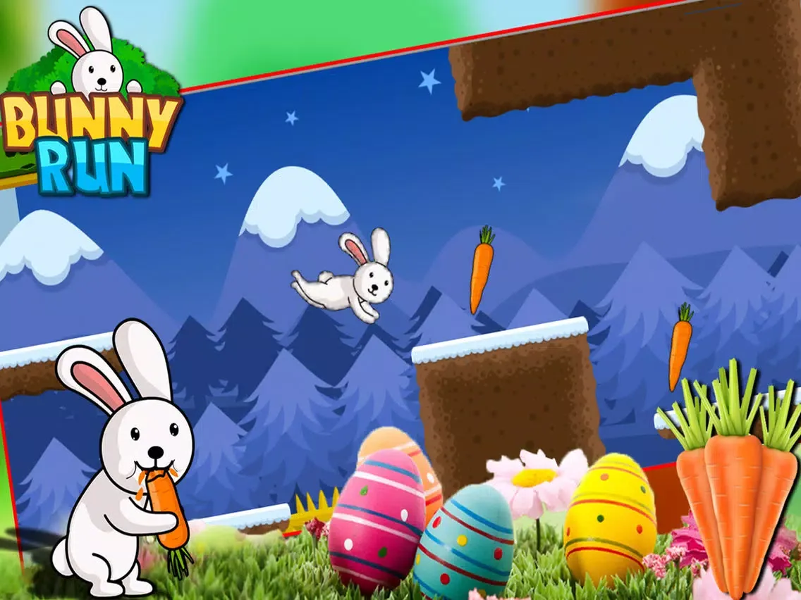 Zrzuty ekranu Bunny Baby Run iPad 