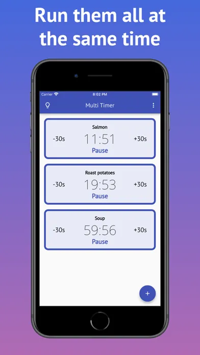ภาพหน้าจอของ Kitchen Multi Timer