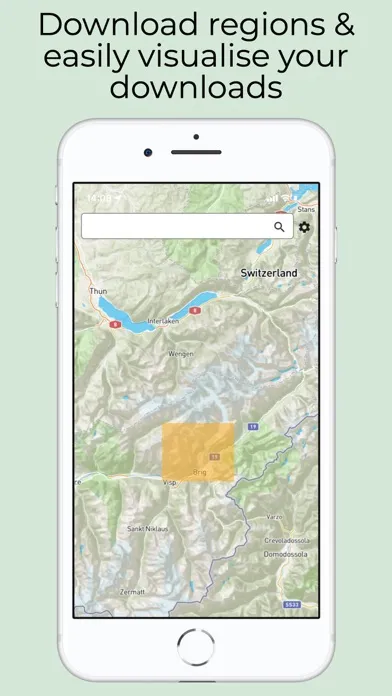 Tangkapan layar Hiking Trail Map (Offline)