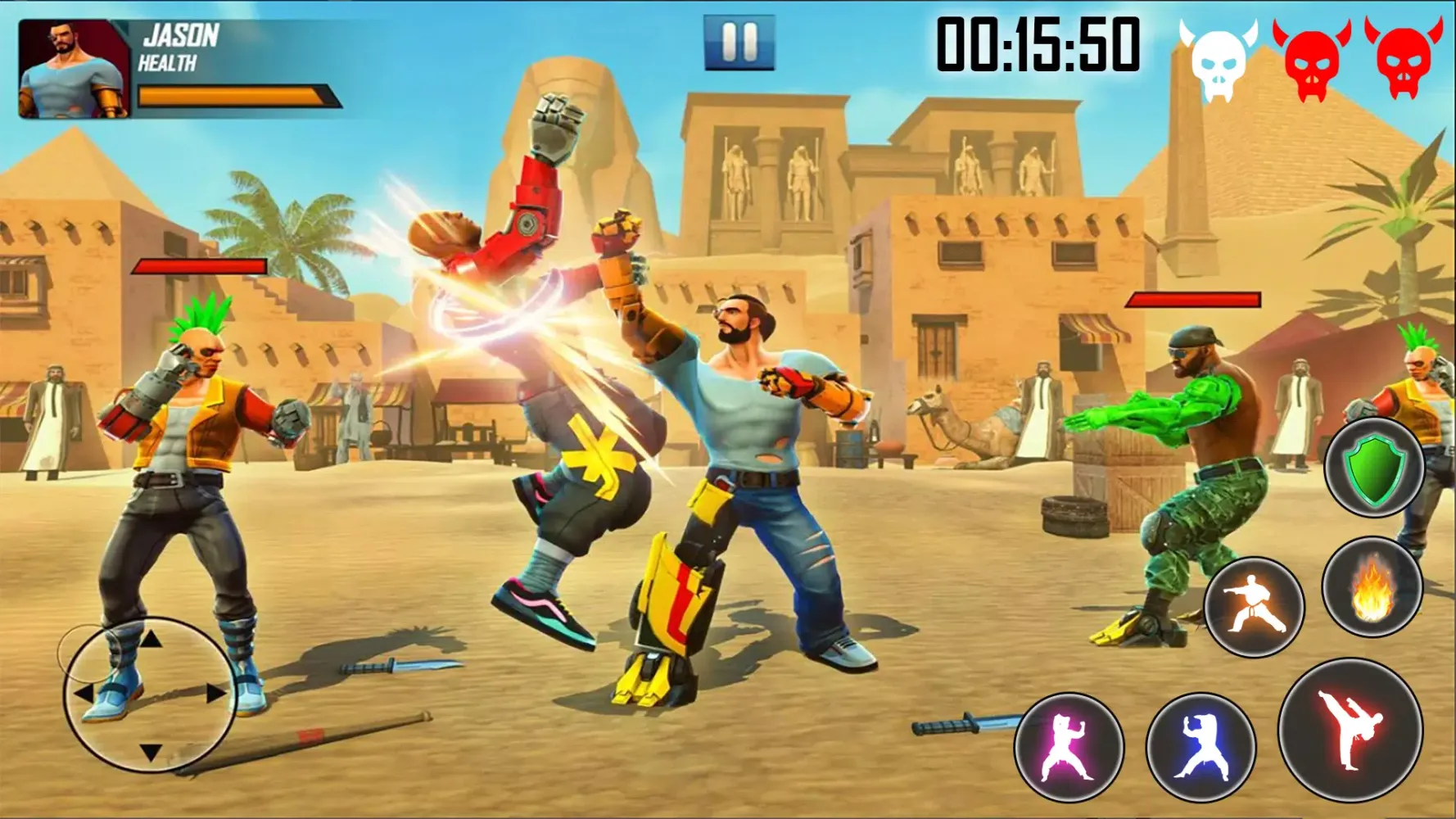 Kung Fu Karate Fighting Game स्क्रीनशॉट