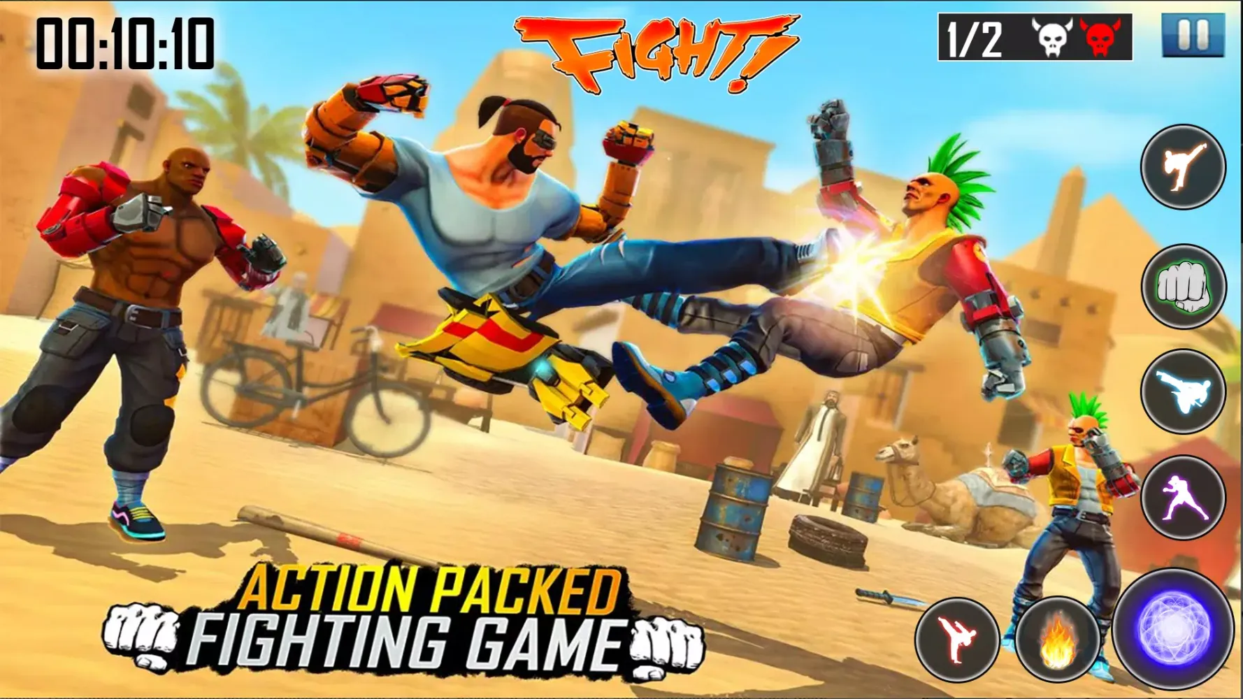 Kung Fu Karate Fighting Game स्क्रीनशॉट