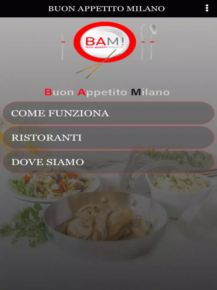Скриншоты BUON APPETITO MILANO APP iPad 