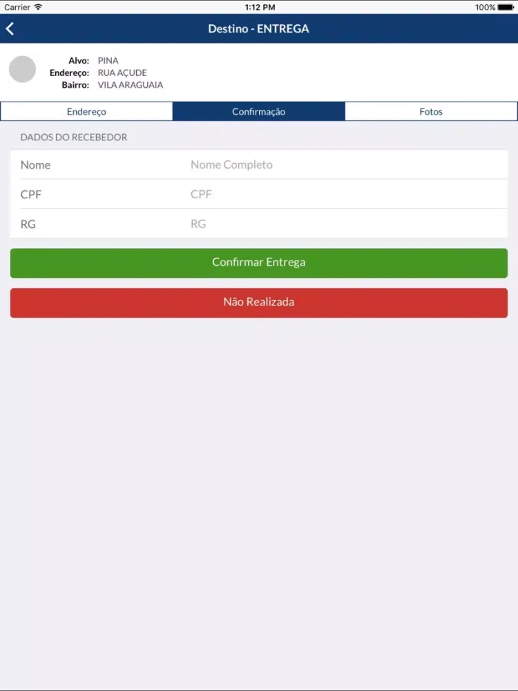 Buonny Delivery iPad  স্ক্রিনশট