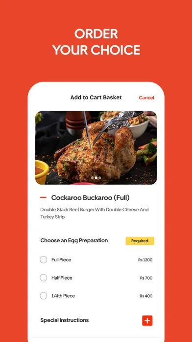 Capturas de pantalla de BONO: Food Delivery