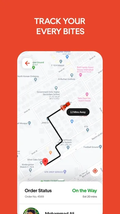 Capturas de pantalla de BONO: Food Delivery