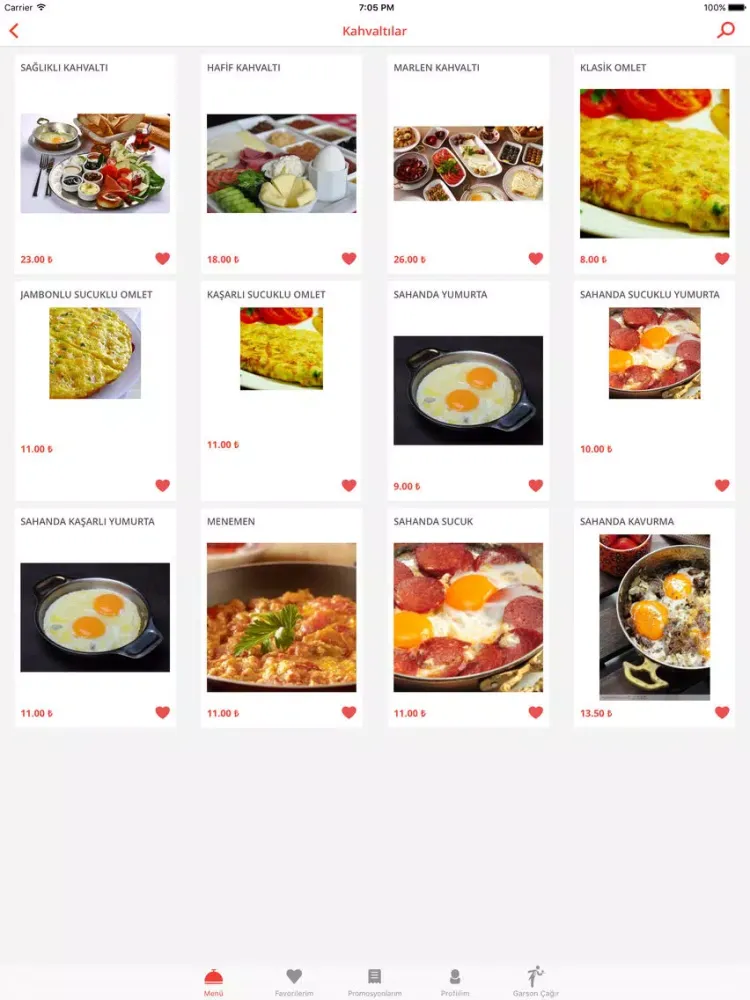 Marlen iPad  Ekran Görüntüleri