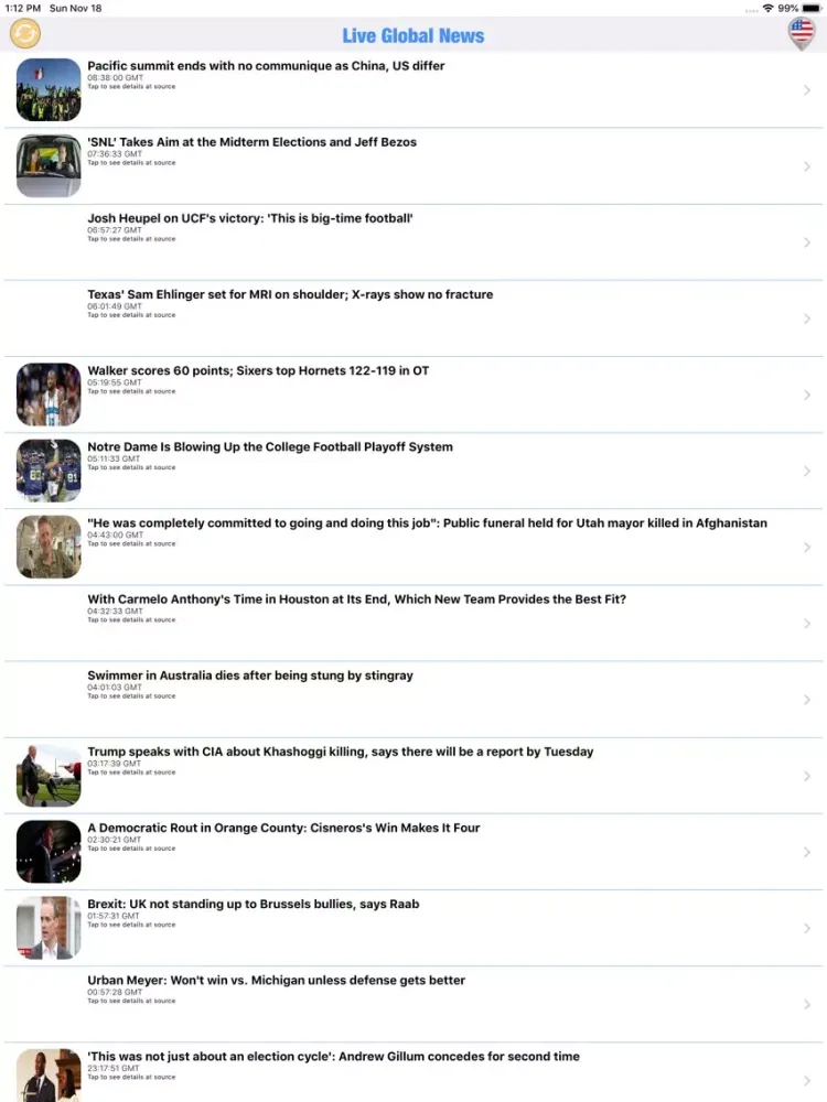 Tangkapan layar News Best iPad 
