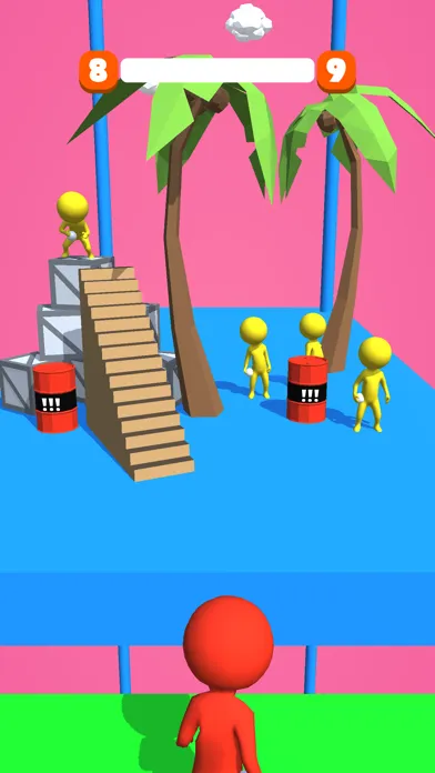 Tangkapan layar Throw Balls 3D