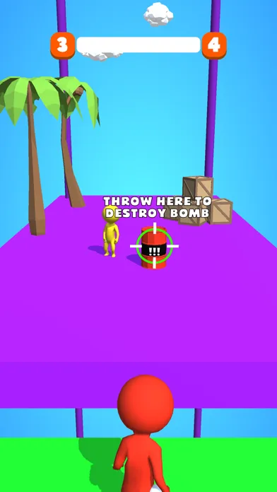 Tangkapan layar Throw Balls 3D