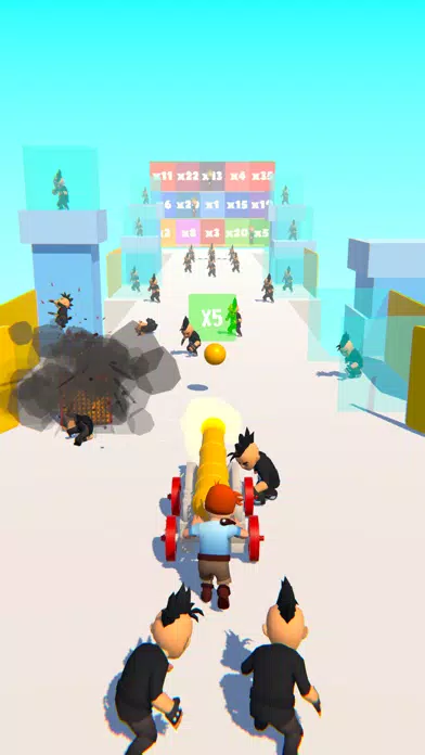 Screenshot di Cannon Ball Rush