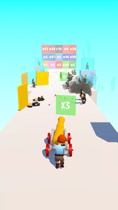 Screenshot di Cannon Ball Rush