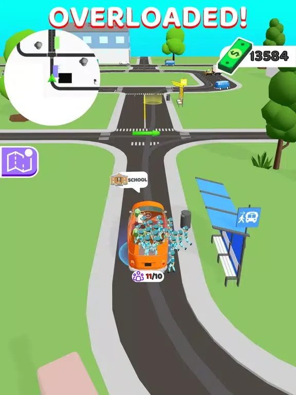 Cramped Bus iPad Screenshots