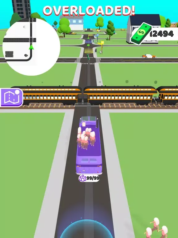 Cramped Bus iPad Screenshots