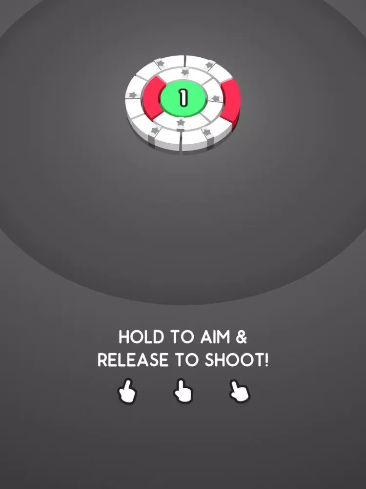 Tangkapan layar Circle Hit! iPad 