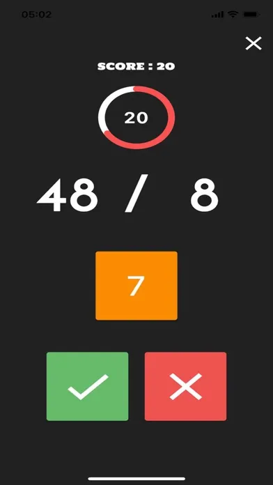 تصاویر Math Game - True False