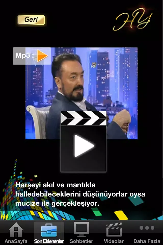 Скриншоты Harun Yahya TV
