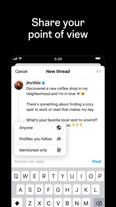 Threads应用截图