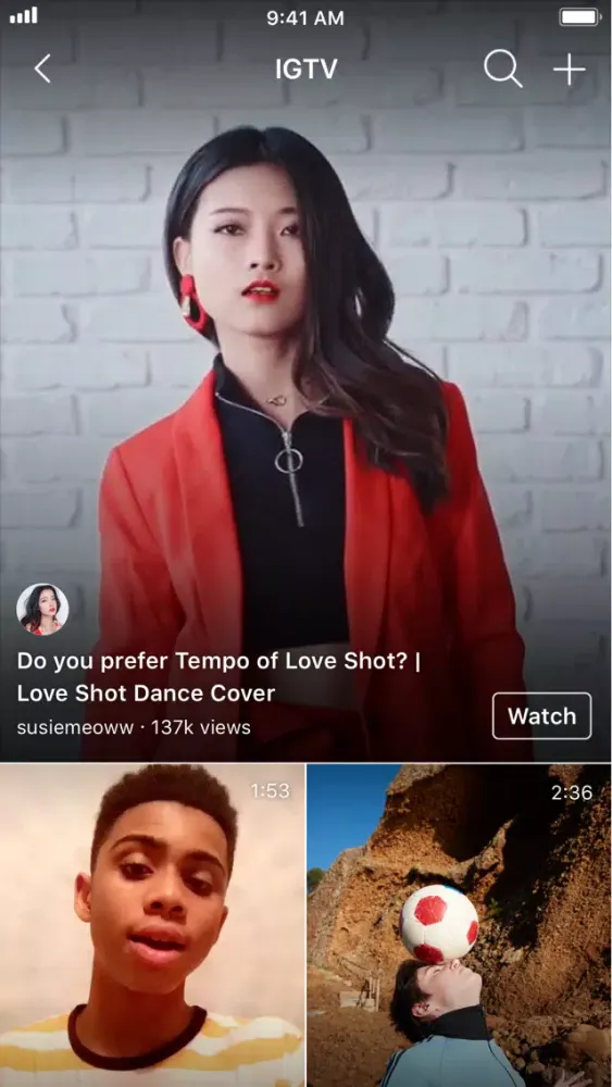 IGTV from Instagram 스크린샷