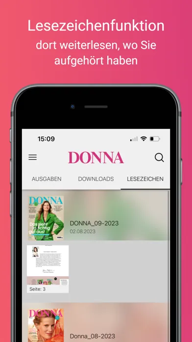 DONNA Magazin DE Screenshots