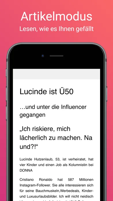 DONNA Magazin DE Screenshots