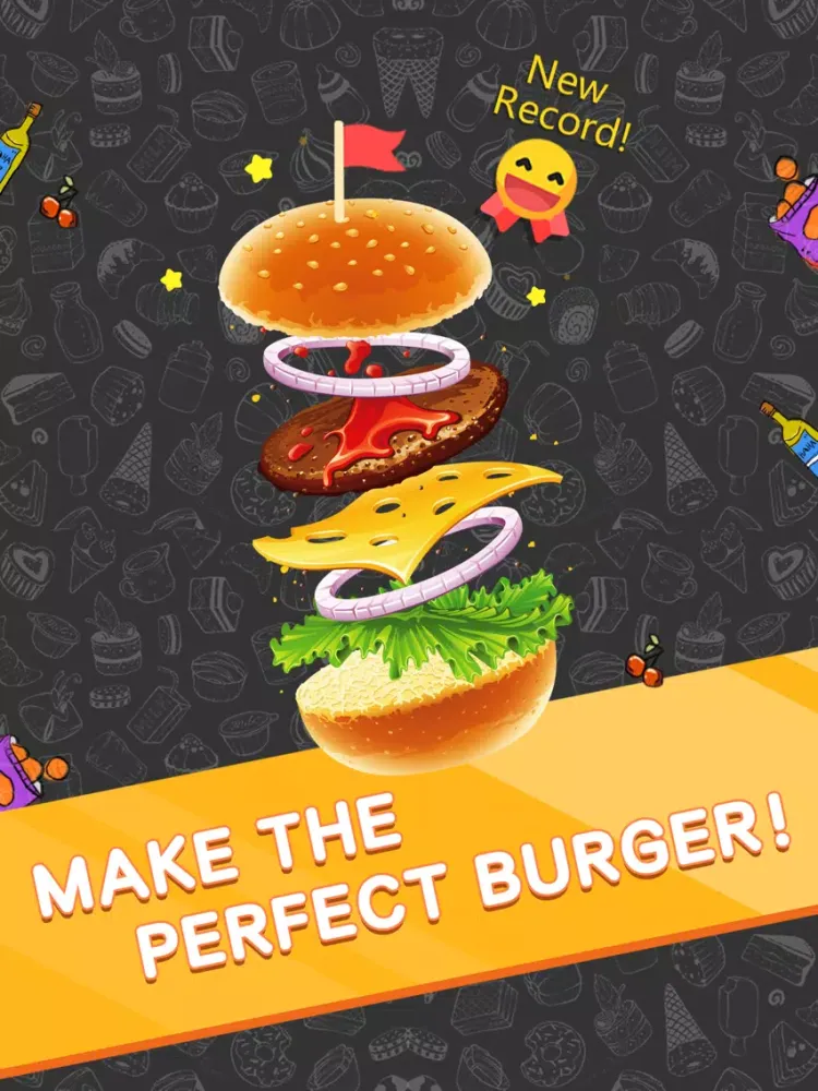 Burger Chef Idle Game iPad 應用截圖