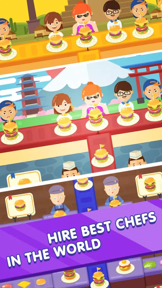 Burger Chef Idle Game應用截圖