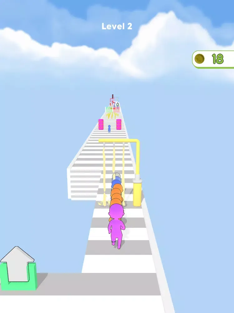 Rainbow Rush 3D iPad  Screenshots