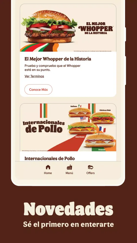 Burger King Puerto Rico Screenshots