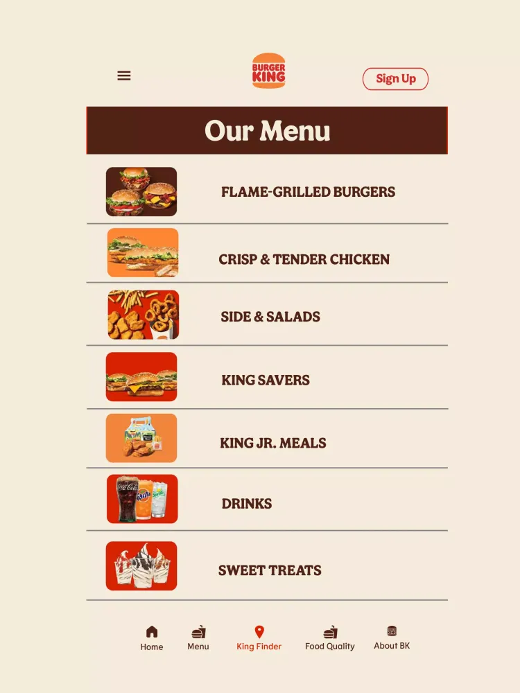 Burger King UAE سکرین شاٹس