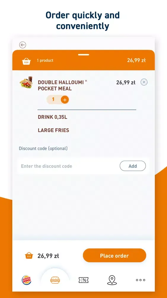 BURGER KING Polska Screenshots