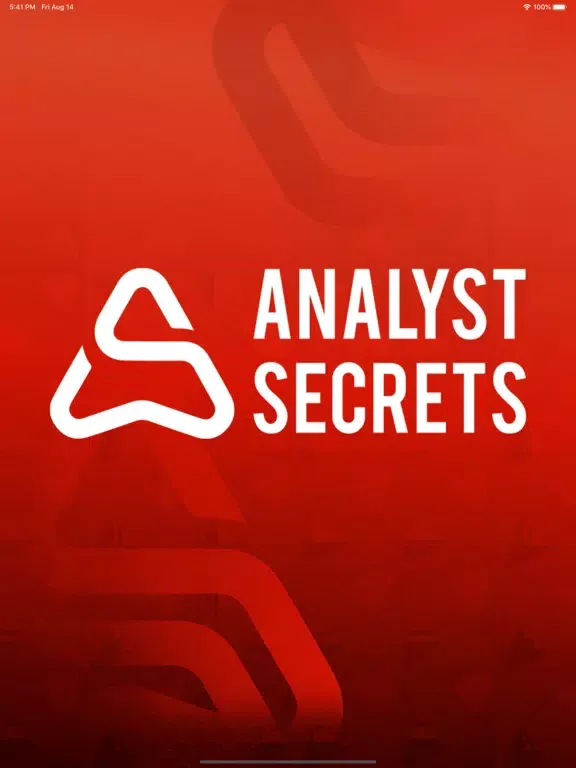 Analyst Secrets iPad  سکرین شاٹس