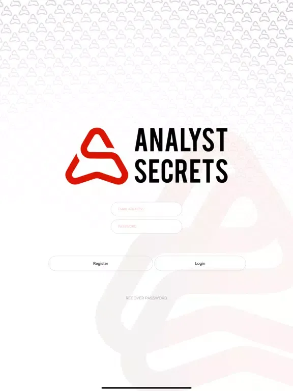 Analyst Secrets iPad  سکرین شاٹس