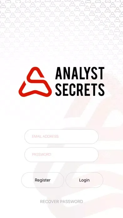 Analyst Secrets سکرین شاٹس