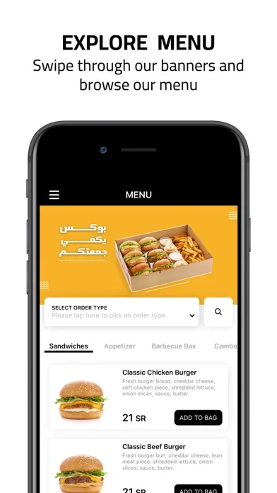 Captures d'écran de The Burgers Origin