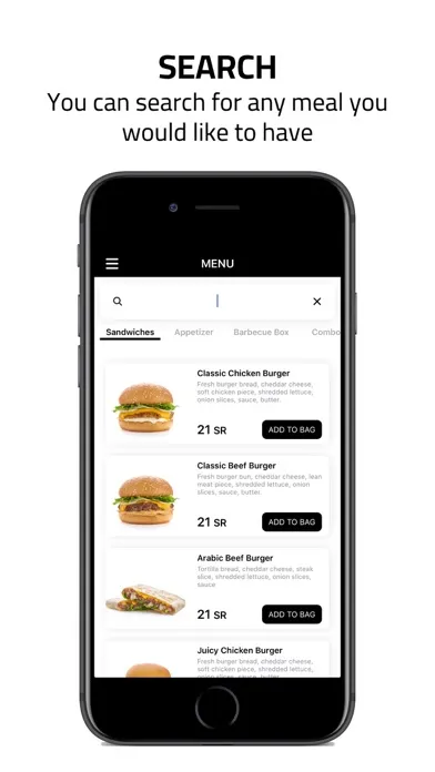 Captures d'écran de The Burgers Origin