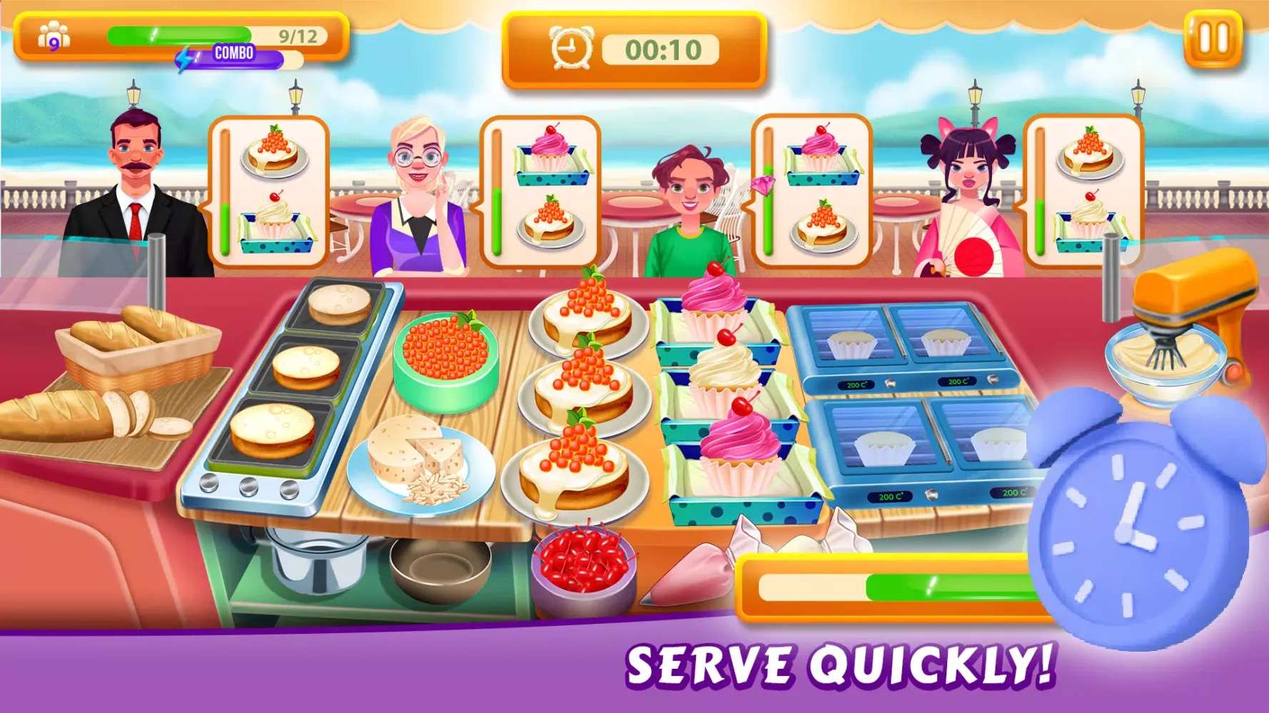 Cooking Games Tasty Restaurant應用截圖