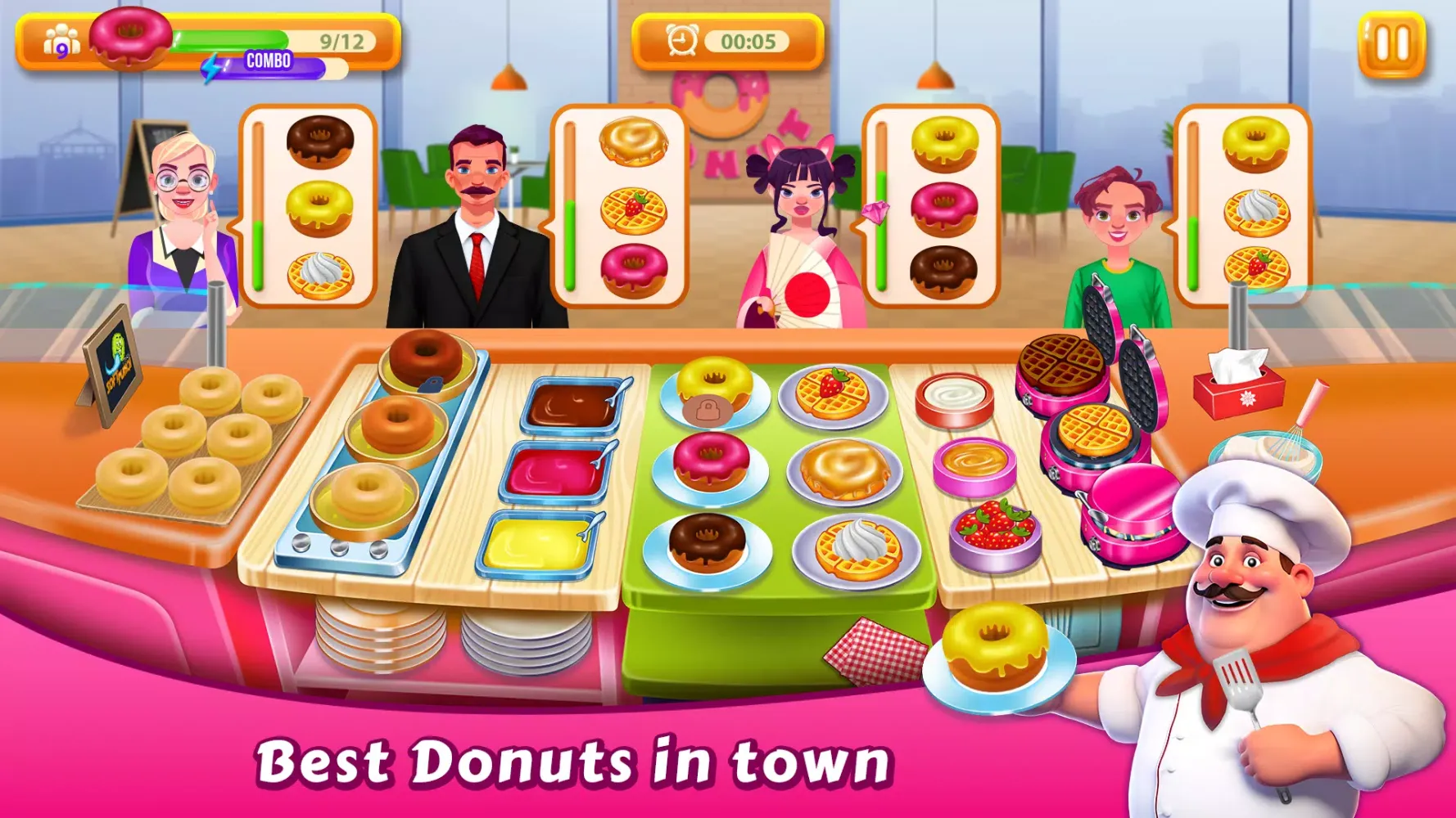 Cooking Games Tasty Restaurant應用截圖