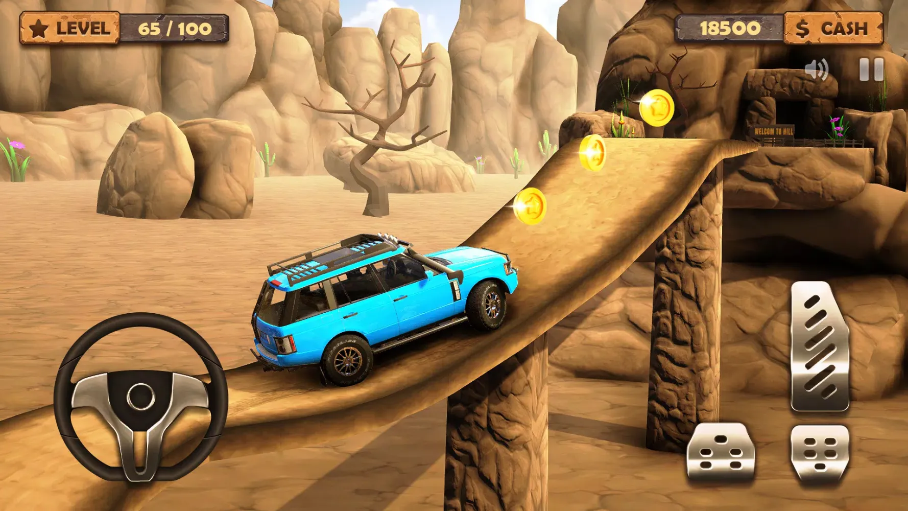 Tangkapan layar SUV Mountain Climb: Car Games