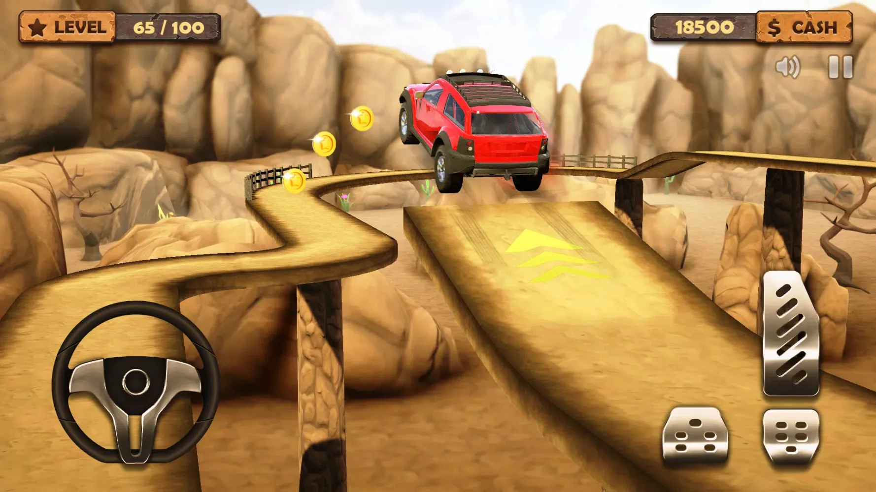 Tangkapan layar SUV Mountain Climb: Car Games