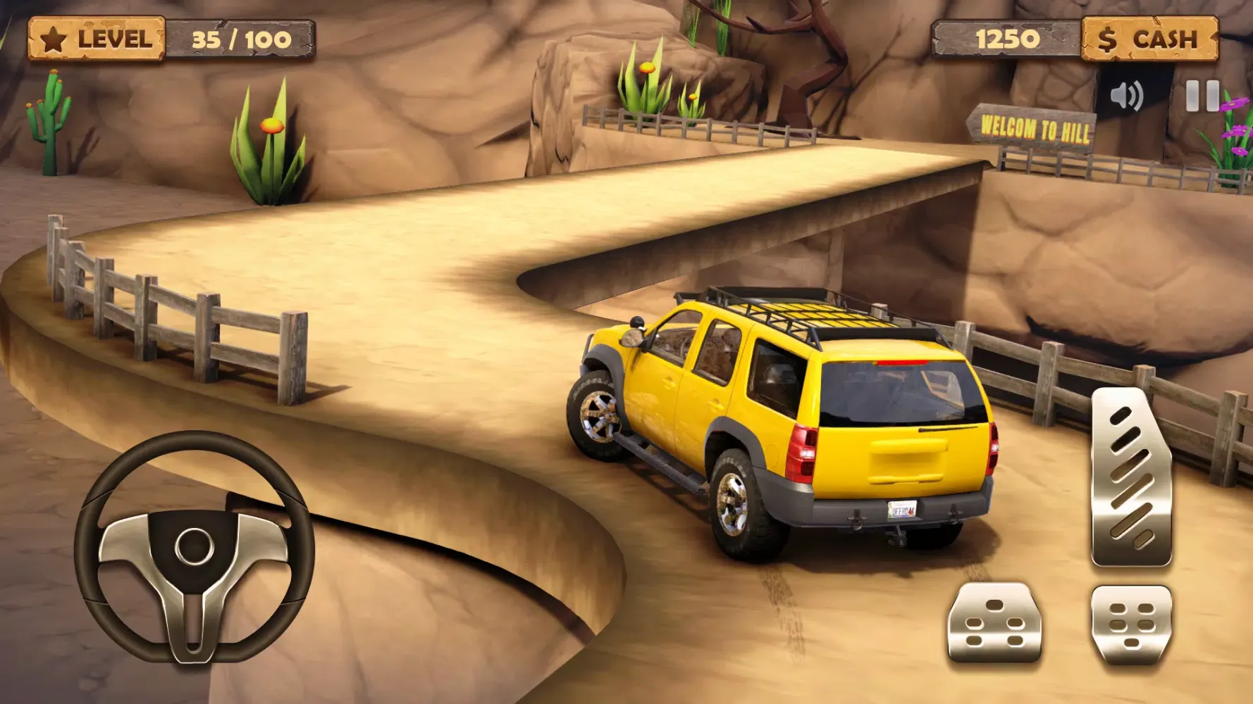 Tangkapan layar SUV Mountain Climb: Car Games