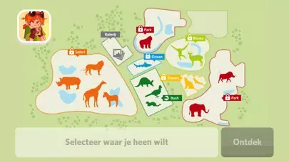 Zrzuty ekranu Burgers' Zoo Snapshot