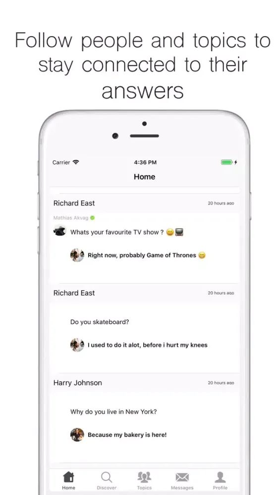 Kadabra - Anonymous messages স্ক্রিনশট