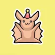 Batty the Bat Stickers