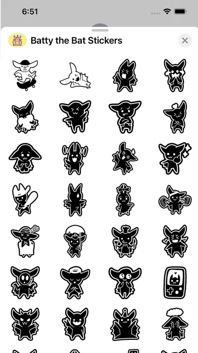 Screenshot di Batty the Bat Stickers