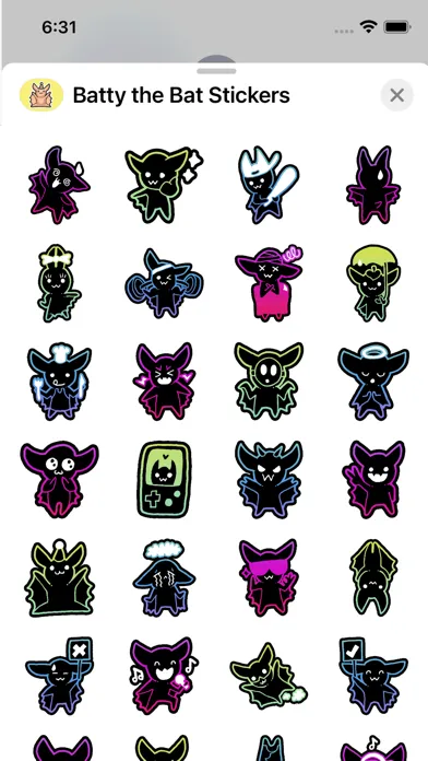 Screenshot di Batty the Bat Stickers