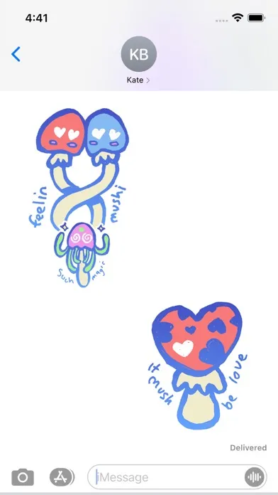 Скриншоты Mushroomz Sticker Pack