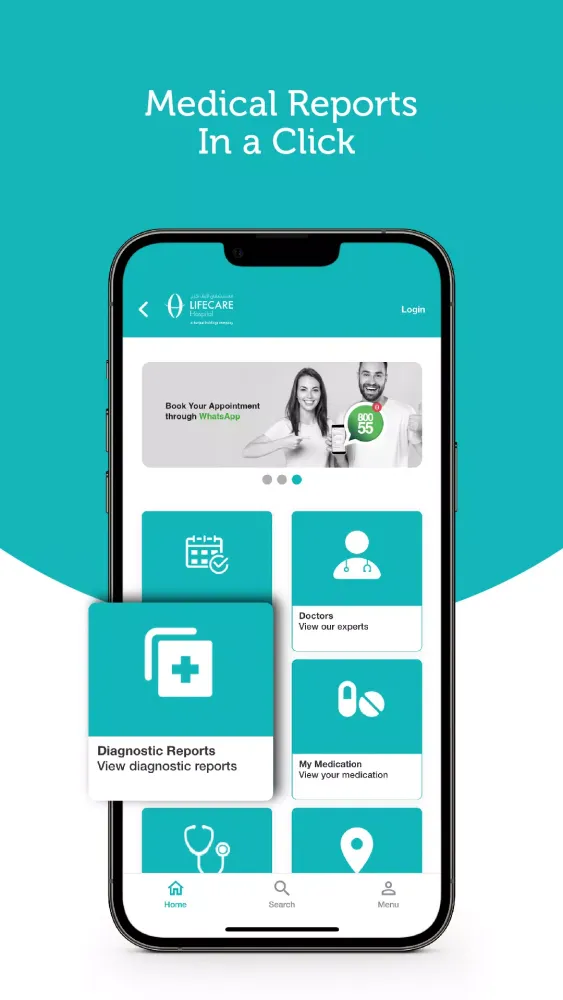 Zrzuty ekranu Burjeel Health